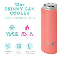 Skinny Can Cooler (12oz)/FINAL SALE