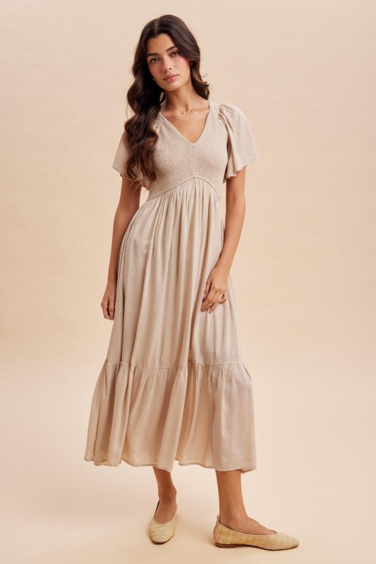 Modal Smocked Dress
