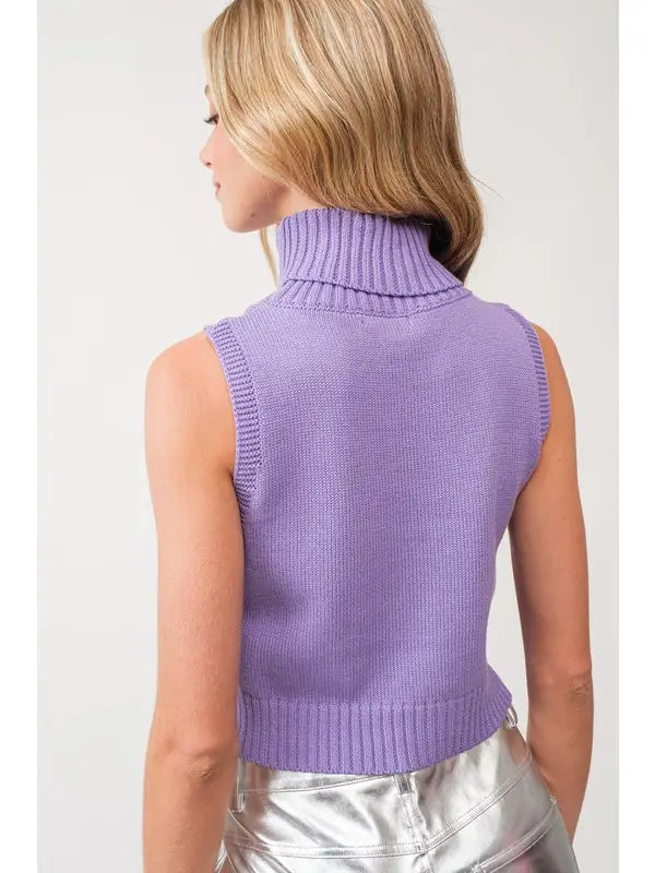 Alice turtle neck knit top