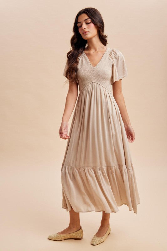 Modal Smocked Dress