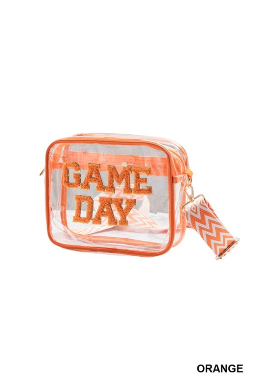 GAME DAY STADIUM APPROVED TRANSPARENT CROSSBODY/FINAL SALE