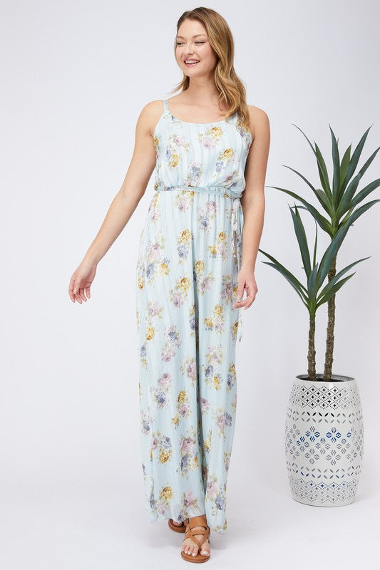 Woven Floral Maxi