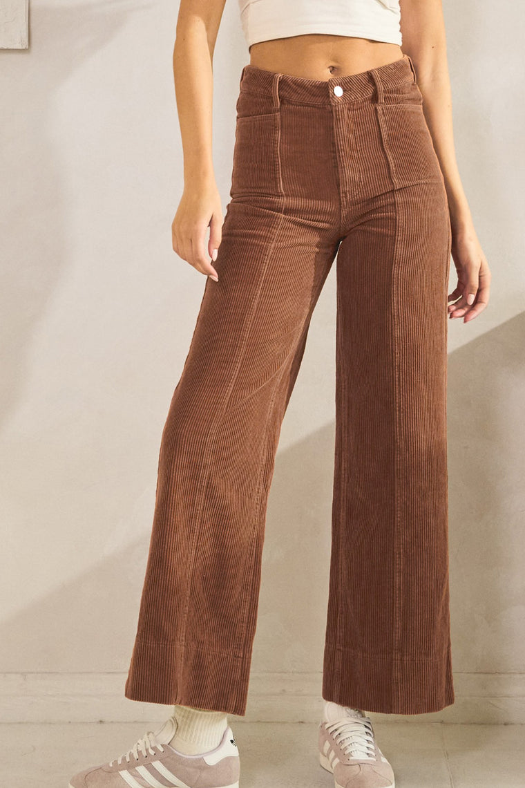 Vintage Corduroy Stright Pants