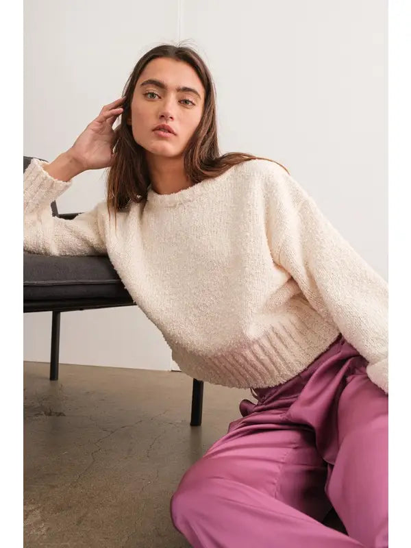 Everlee loose fit soft sweater top