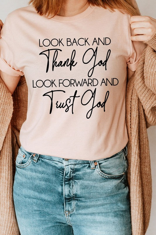 Look Back And Thank God Basic Tee