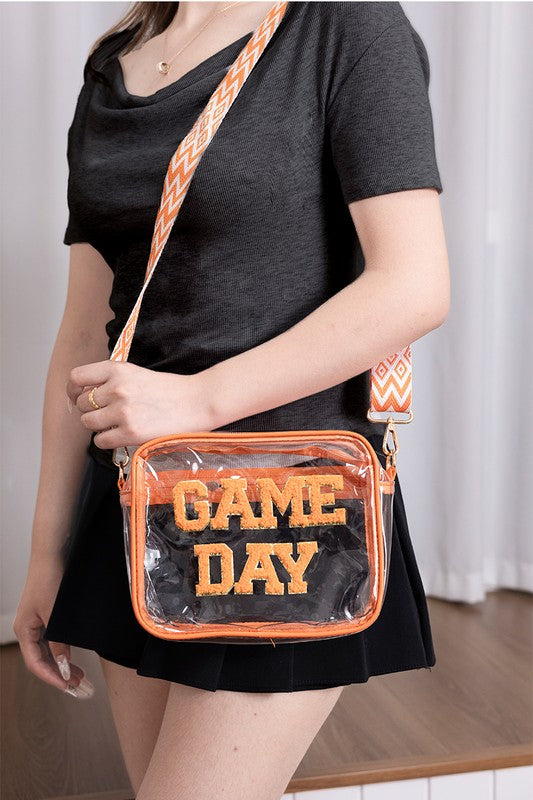 GAME DAY STADIUM APPROVED TRANSPARENT CROSSBODY/FINAL SALE