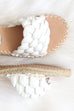 Braided Woven Espadrille Sandals Slides