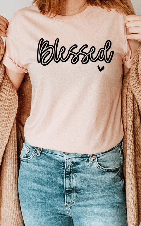 Blessed Inspiration Basic Graphic Tee