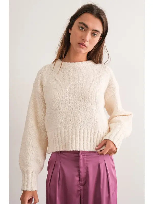 Everlee loose fit soft sweater top