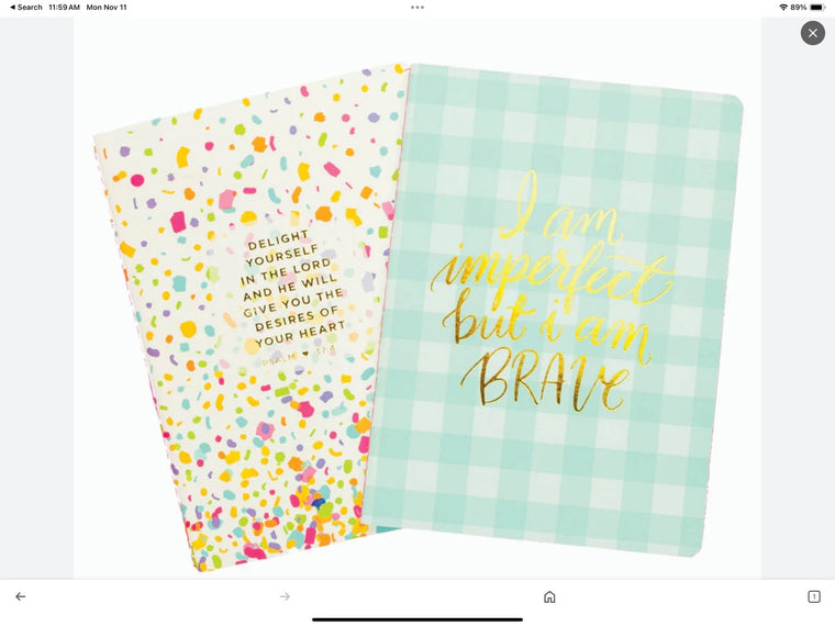 Confetti & Gingham Prayer Notebooks