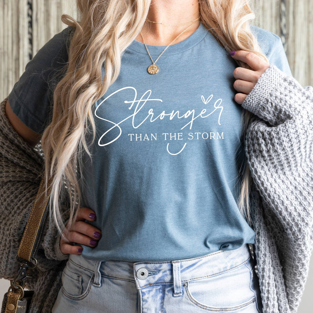 Stronger Than The Storm Inspirational Faith