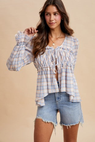 Comfort Stretch Distressed Frayed Hem Denim Shorts