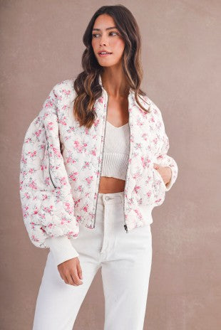 Oversized Bomber Jacket
