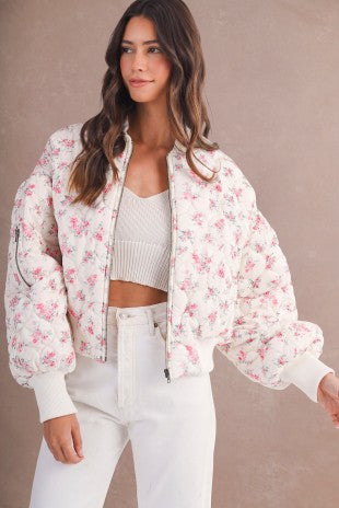 Oversized Bomber Jacket