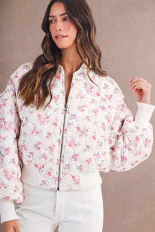 Oversized Bomber Jacket