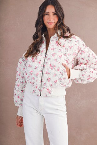 Oversized Bomber Jacket
