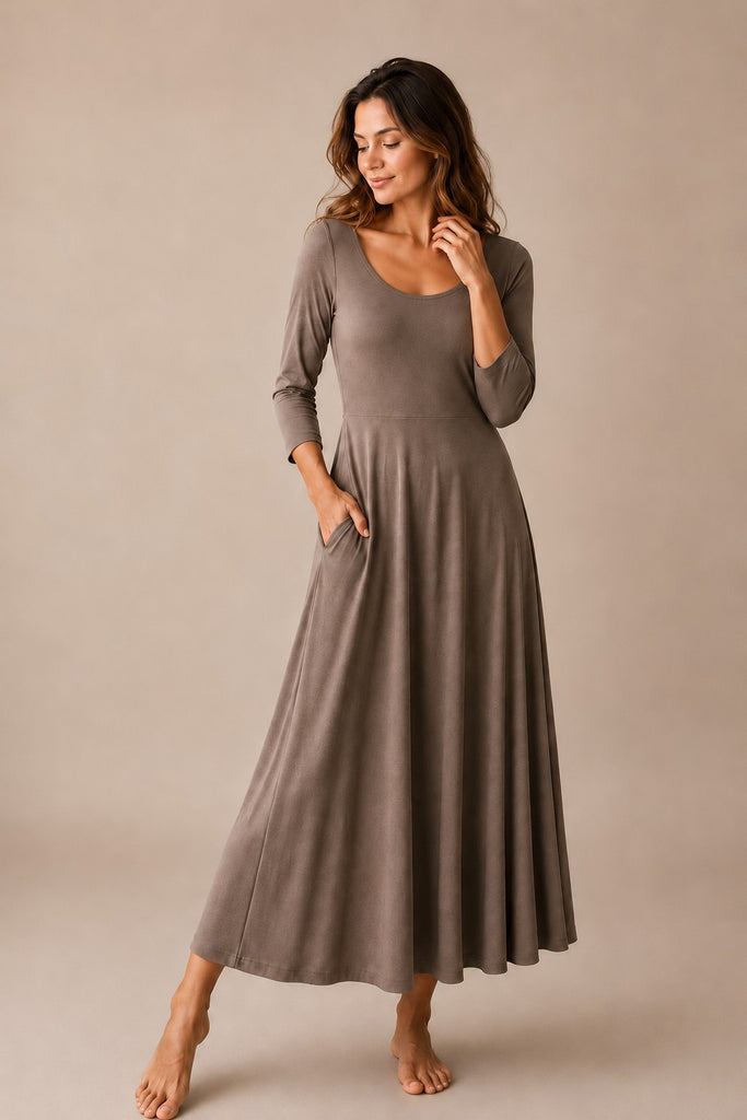 Women's 3/4 Sleeve Dress