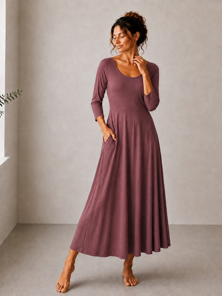 Women's 3/4 Sleeve Dress