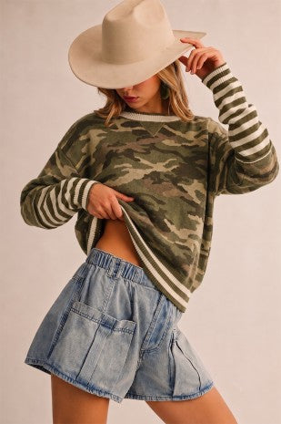 Thrive's Relaxed Knit Pullover