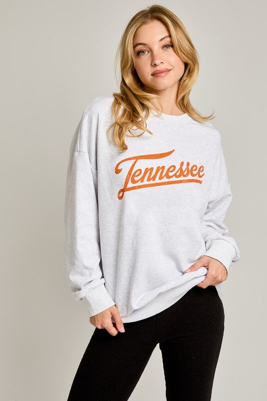 TENNESSEE GRAPHIC OVERSIZED SWEATSHIRT